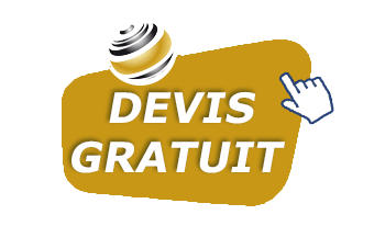 Logo devis gratuit jaune vf